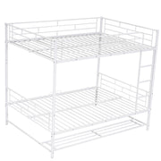 Metal Bunk Bed With Shelf And Guardrails - R&R Furniture Gallery (Fountain Valley, CA)