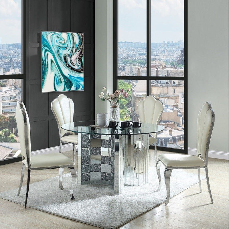 Cyrene - Side Chair - 20" - R&R Furniture Gallery (Fountain Valley, CA)