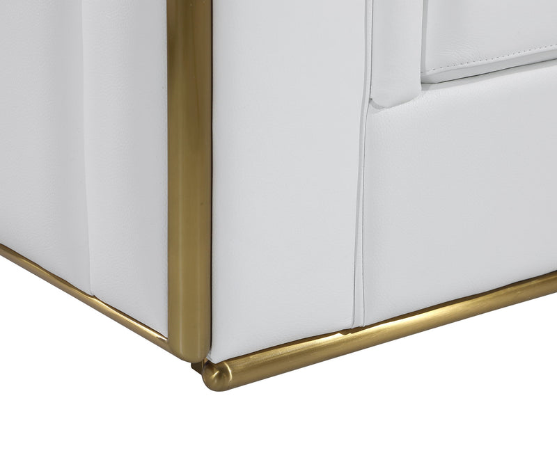 1130 - Top Grain Italian Leather Living Room Set - R&R Furniture Gallery (Fountain Valley, CA)