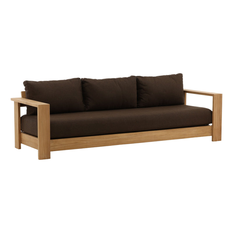 Naya - Outdoor Sofa - Woolacombe Chocolate And Natural