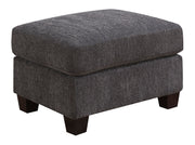 Ottoman - Gray - Wood - R&R Furniture Gallery (Fountain Valley, CA)