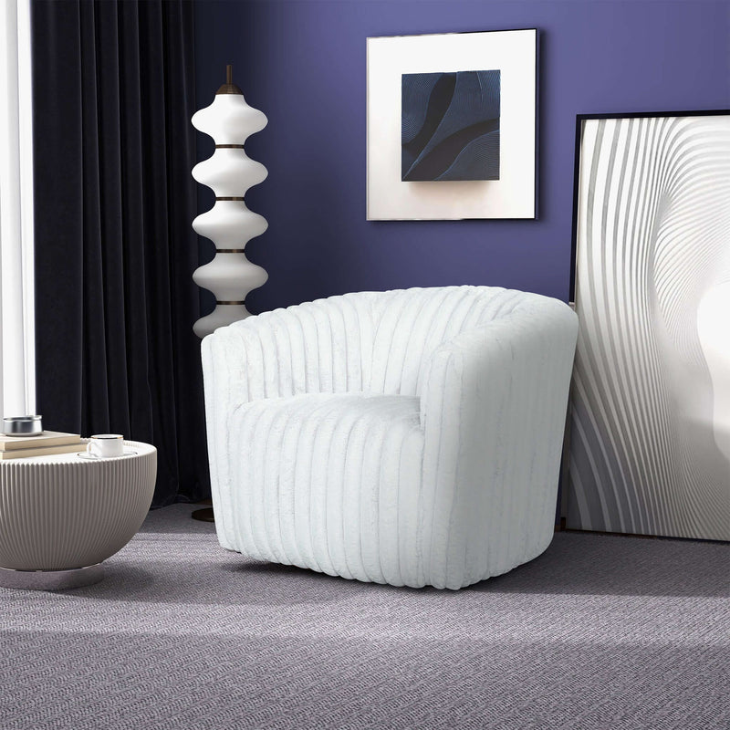 Mira - Modern Comfort Swivel Chair - R&R Furniture Gallery (Fountain Valley, CA)