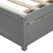 Platform Storage Bed Wood Bed Frame With Two Drawers And Headboard - R&R Furniture Gallery (Fountain Valley, CA)
