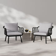 Huron - Outdoor Club Chair (Set of 2) - R&R Furniture Gallery (Fountain Valley, CA)