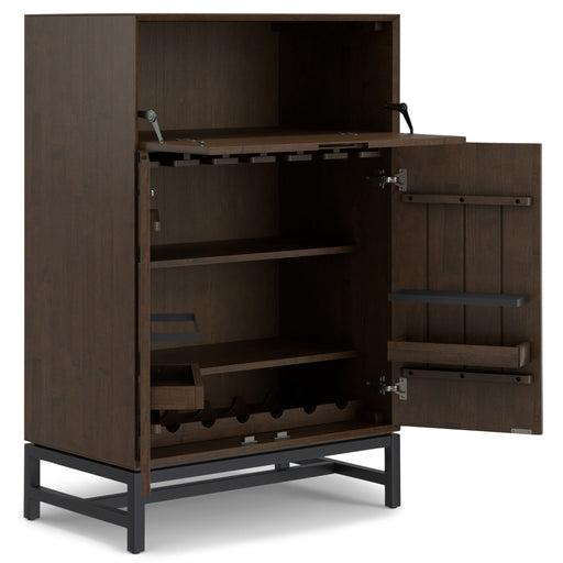 Banting - Bar Cabinet - Walnut Brown - R&R Furniture Gallery (Fountain Valley, CA)