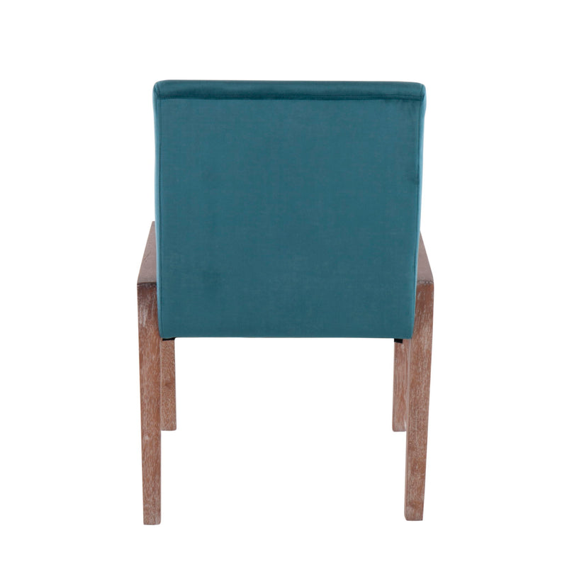 Lumi Source Carmen contemporary chair set featuring two modern, stylish chairs with sleek design and neutral upholstery.