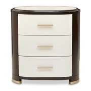 Paris Chic - Nightstand - Espresso Brown - R&R Furniture Gallery (Fountain Valley, CA)