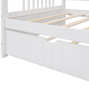 Modern DreamHaus multifunctional daybed with built-in storage drawers and sleek design, perfect for contemporary bedrooms.