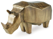 Gentwell - Sculpture - Antique Gold Finish - R&R Furniture Gallery (Fountain Valley, CA)