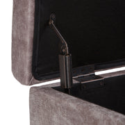 Owen - Upholstered Rectangular Storage Ottoman - R&R Furniture Gallery (Fountain Valley, CA)