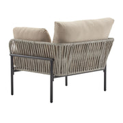 Rope Lounge Chair With Cushions For Modern Spaces - R&R Furniture Gallery (Fountain Valley, CA)
