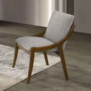 Danzel - Side Chair (Set of 2) - Gray / Vintage Oak - R&R Furniture Gallery (Fountain Valley, CA)