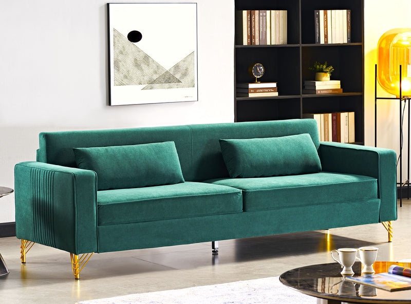 Aesthetic 3 Seater Couch With Classic Modern Appeal And Luxurious Soft Comfort - R&R Furniture Gallery (Fountain Valley, CA)