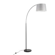 Contemporary March floor lamp by Lumi Source with a sleek metal base and adjustable arm, ideal for modern living spaces.