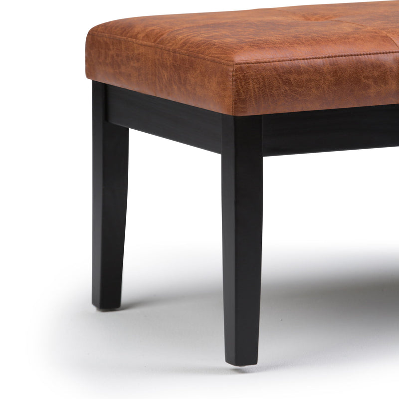 Lacey - Upholstered Tufted Ottoman Bench - R&R Furniture Gallery (Fountain Valley, CA)