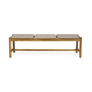 Cambria - 3 Seater Bench - Teak - R&R Furniture Gallery (Fountain Valley, CA)