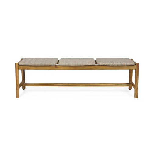 Cambria - 3 Seater Bench - Teak - R&R Furniture Gallery (Fountain Valley, CA)