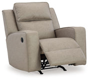 Lavenhorne - Rocker Recliner - Pebble - R&R Furniture Gallery (Fountain Valley, CA)