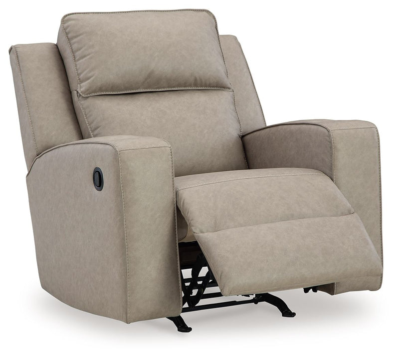 Lavenhorne - Rocker Recliner - Pebble - R&R Furniture Gallery (Fountain Valley, CA)