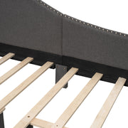 Upholstered Daybed With Headboard And Armrest, Support Legs - R&R Furniture Gallery (Fountain Valley, CA)