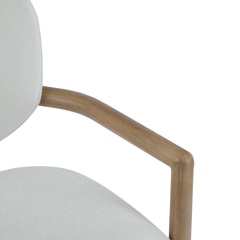 Upholstered Arm Dining Chairs (Set of 2) - R&R Furniture Gallery (Fountain Valley, CA)