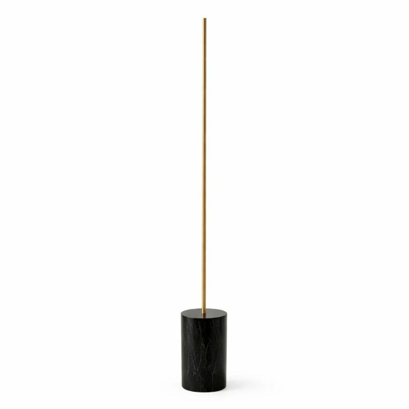 Prism - LED Floor Lamp With On / Off Switch Base - Gold / Marble - R&R Furniture Gallery (Fountain Valley, CA)