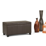 Dover - Upholstered Storage Ottoman Bench - R&R Furniture Gallery (Fountain Valley, CA)