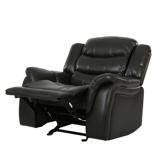 Classic Design Recliner, Upholstery Recliner, Glider Recliner - Black Berry - R&R Furniture Gallery (Fountain Valley, CA)
