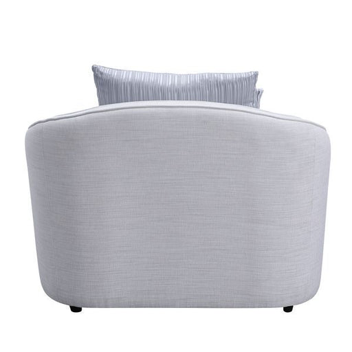 Mahler II - Chair With 2 Pillows - Beige Linen - R&R Furniture Gallery (Fountain Valley, CA)
