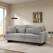 Modern Loveseat Sofa With 4 Pillows - R&R Furniture Gallery (Fountain Valley, CA)