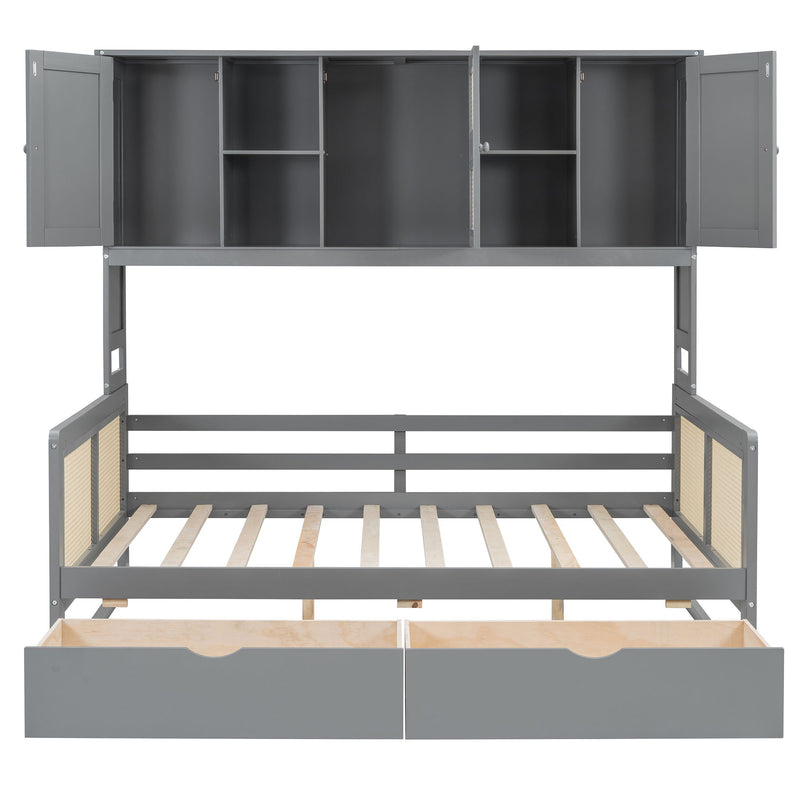 Daybed And All In One Cabinet And Shelf - R&R Furniture Gallery (Fountain Valley, CA)