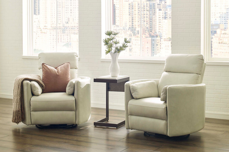 Radius - Power Cordless Swivel Glider Recliner - R&R Furniture Gallery (Fountain Valley, CA)