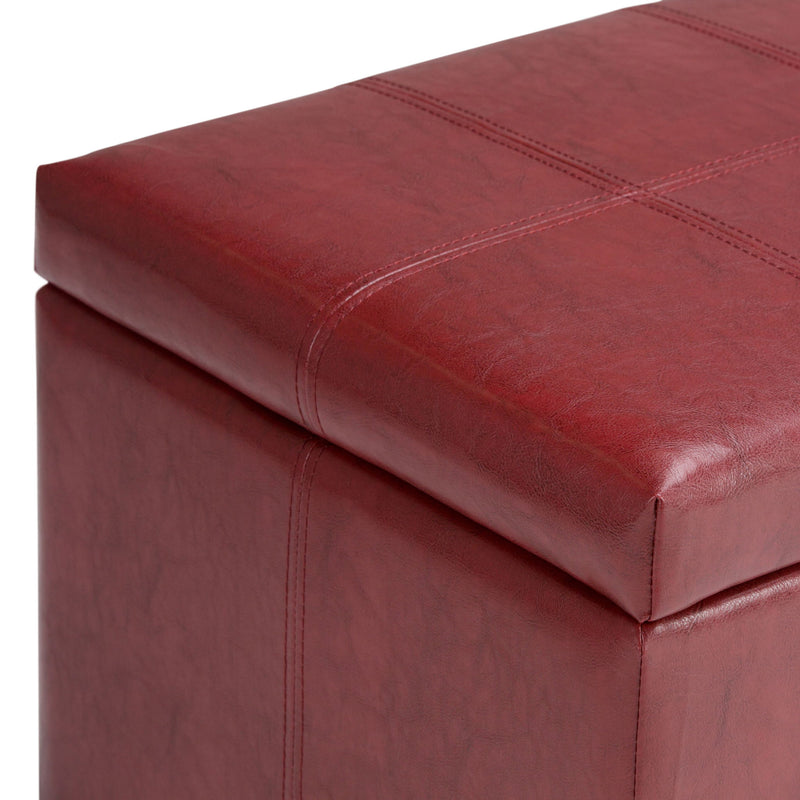 Dover - Upholstered Storage Ottoman Bench - R&R Furniture Gallery (Fountain Valley, CA)