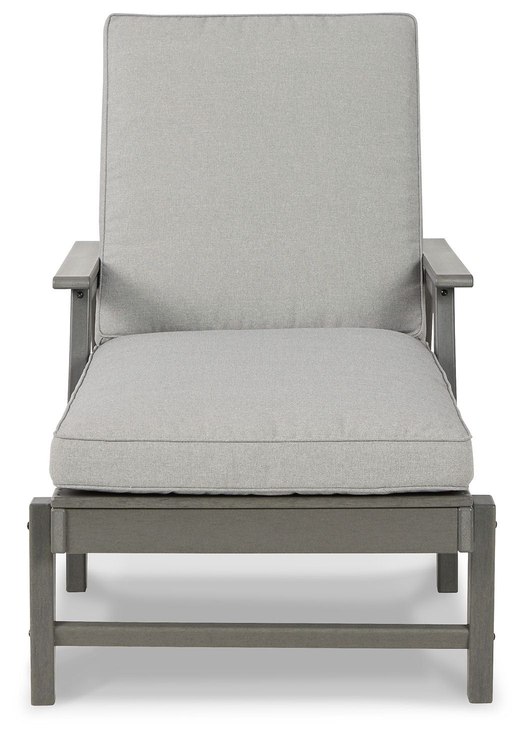 Visola - Chaise Lounge with Cushion - Gray - R&R Furniture Gallery (Fountain Valley, CA)