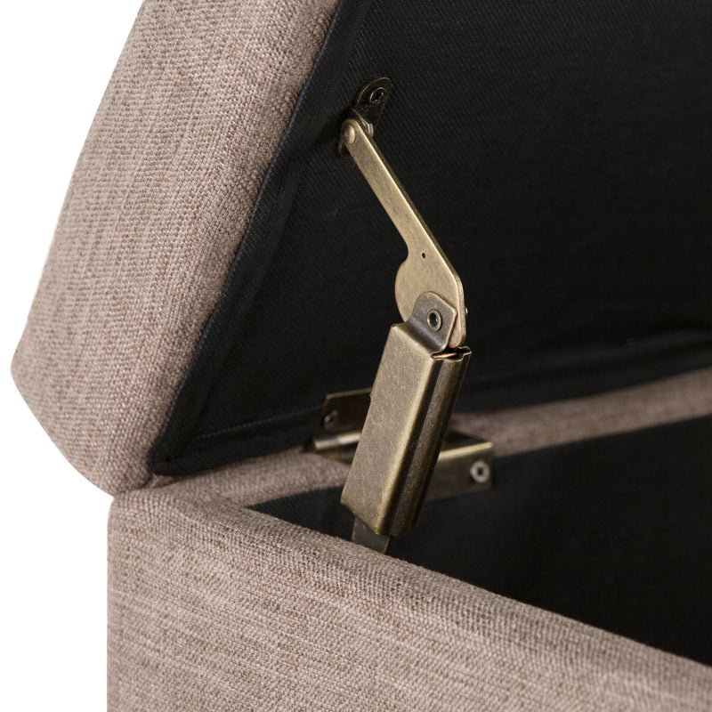 Avalon - Multifunctional Storage Ottoman Bench - R&R Furniture Gallery (Fountain Valley, CA)