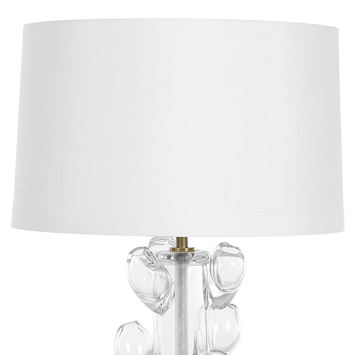 Clear Bloom - Table Lamp - White