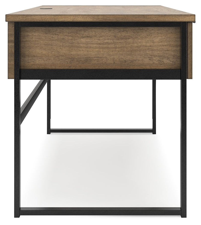 Montia - Home Office Desk - Light Brown - R&R Furniture Gallery (Fountain Valley, CA)