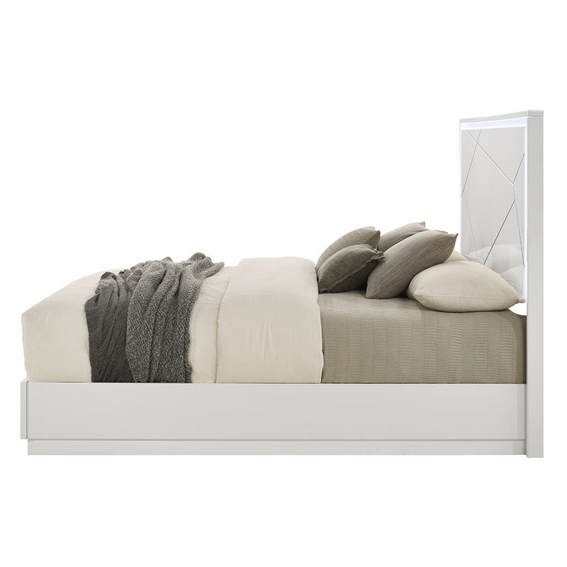 Esther - Bed With LED - R&R Furniture Gallery (Fountain Valley, CA)