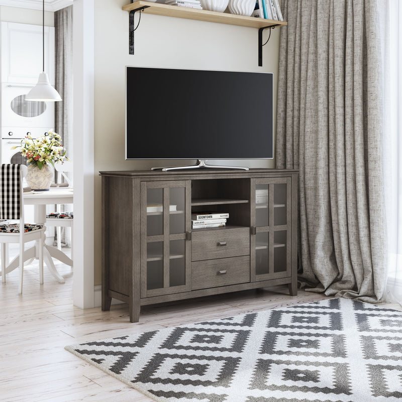 Artisan - Handcrafted, Tall TV Media Stand - R&R Furniture Gallery (Fountain Valley, CA)