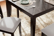 Langwest - Dining Room Table Set (Set of 6) - Brown - R&R Furniture Gallery (Fountain Valley, CA)
