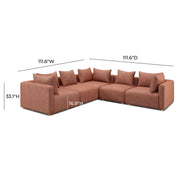 Hangover - 5-Piece Modular L-Sectional - R&R Furniture Gallery (Fountain Valley, CA)