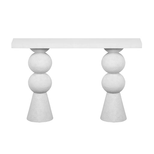 Lupita - Console Table - White - R&R Furniture Gallery (Fountain Valley, CA)