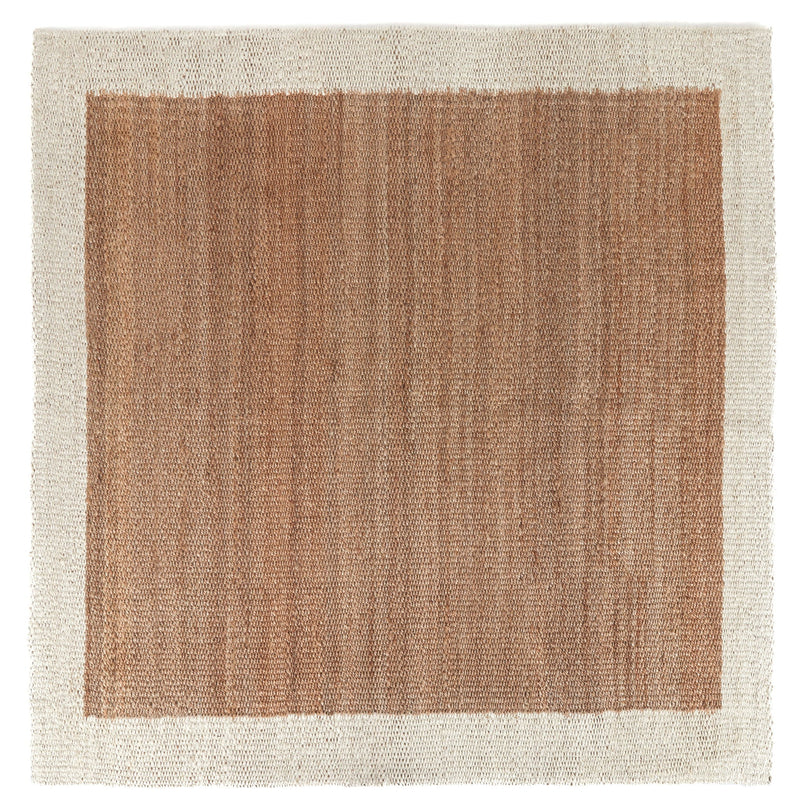 Classic Home Serene Frame Area Rug with intricate patterns in soft neutral tones, ideal for living room or bedroom decor.