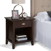 Acadian - Bedside Table, Handcrafted - R&R Furniture Gallery (Fountain Valley, CA)