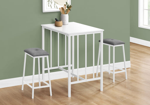 3 Pieces Dining Set, Counter Height, Rectangular, Small, Contemporary & Modern - R&R Furniture Gallery (Fountain Valley, CA)