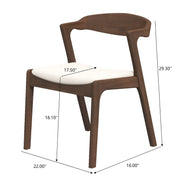 Dakota - Mid-Century Modern Dining Chair (Set of 2) - R&R Furniture Gallery (Fountain Valley, CA)