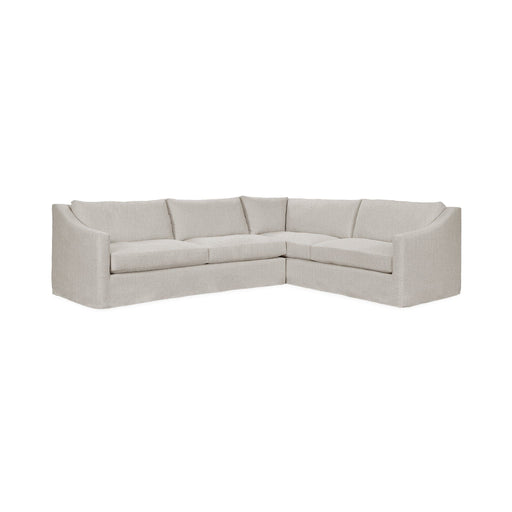 Classic Home Kipton upholstered corner sectional sofa with plush cushions and modern design in a cozy living room setting.