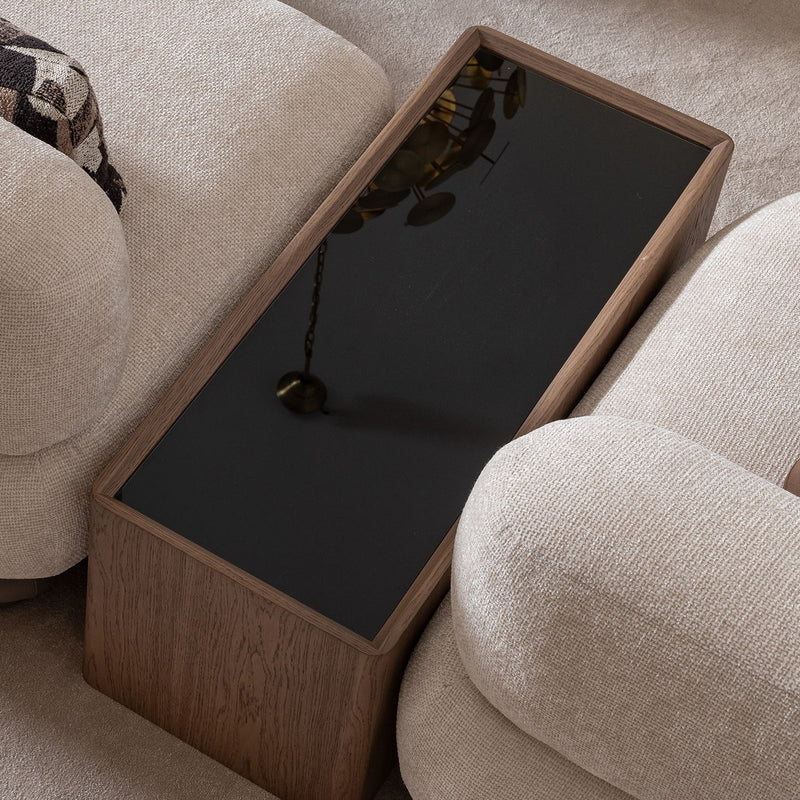 Bristol Point - Sectional Table - Saddle Brown - R&R Furniture Gallery (Fountain Valley, CA)