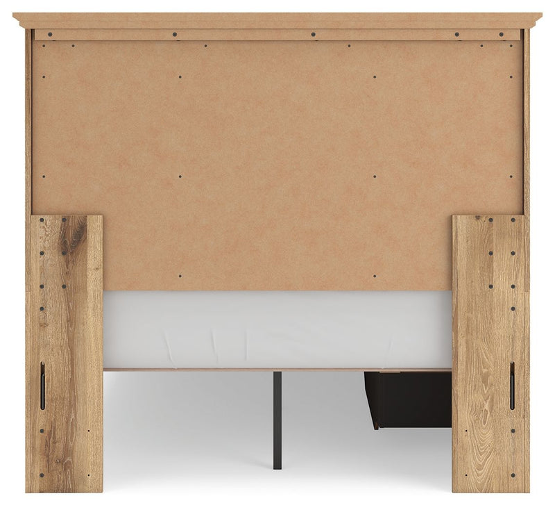 Makidern - Panel Storage Bed With Under Bed Storage Unit - R&R Furniture Gallery (Fountain Valley, CA)