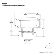 Fallon - End Table - Natural - R&R Furniture Gallery (Fountain Valley, CA)